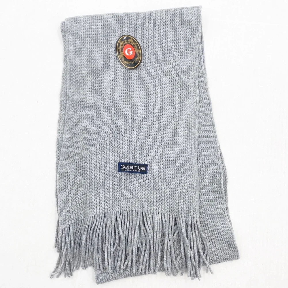 GELANTE I Scarf Gray NWT
